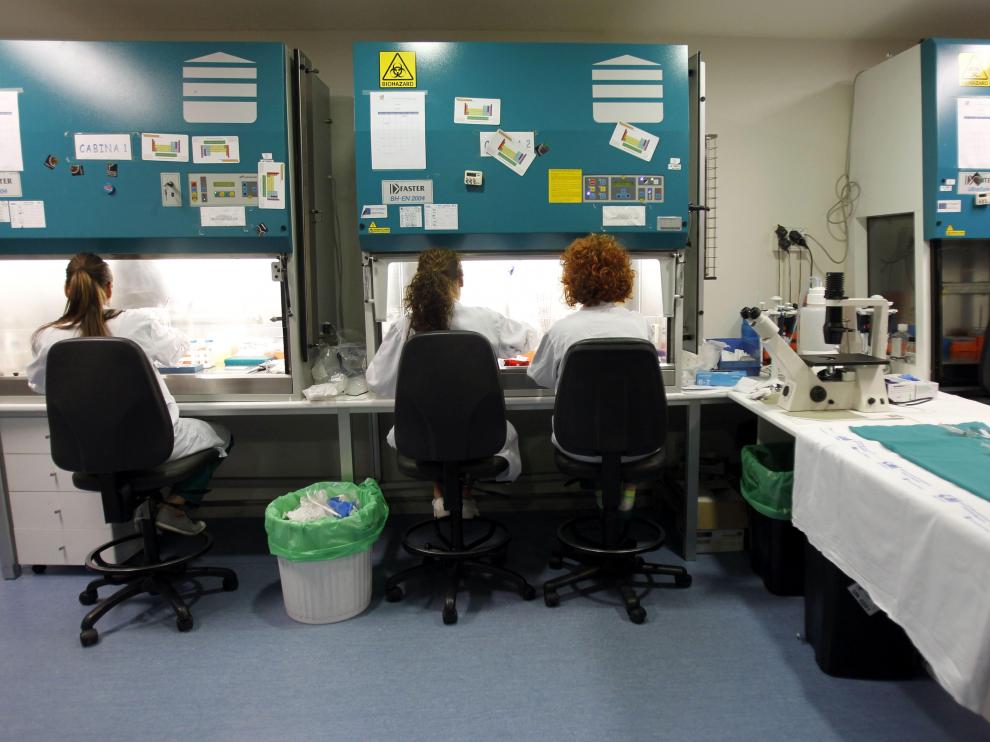 Un laboratorio en pruebas del primer gel microbicida que podría prevenir la transmisión sexual del VIH.