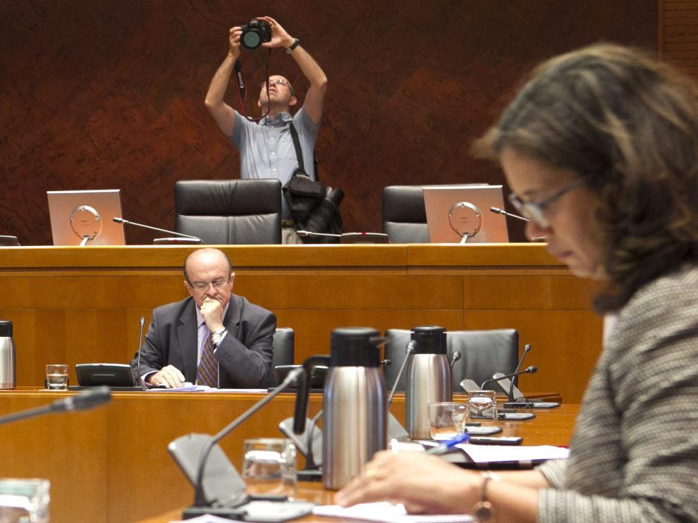 Eduardo Bandrés en la comisión de investigación