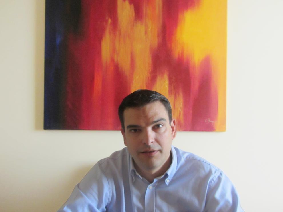 Cristóbal López en su despacho