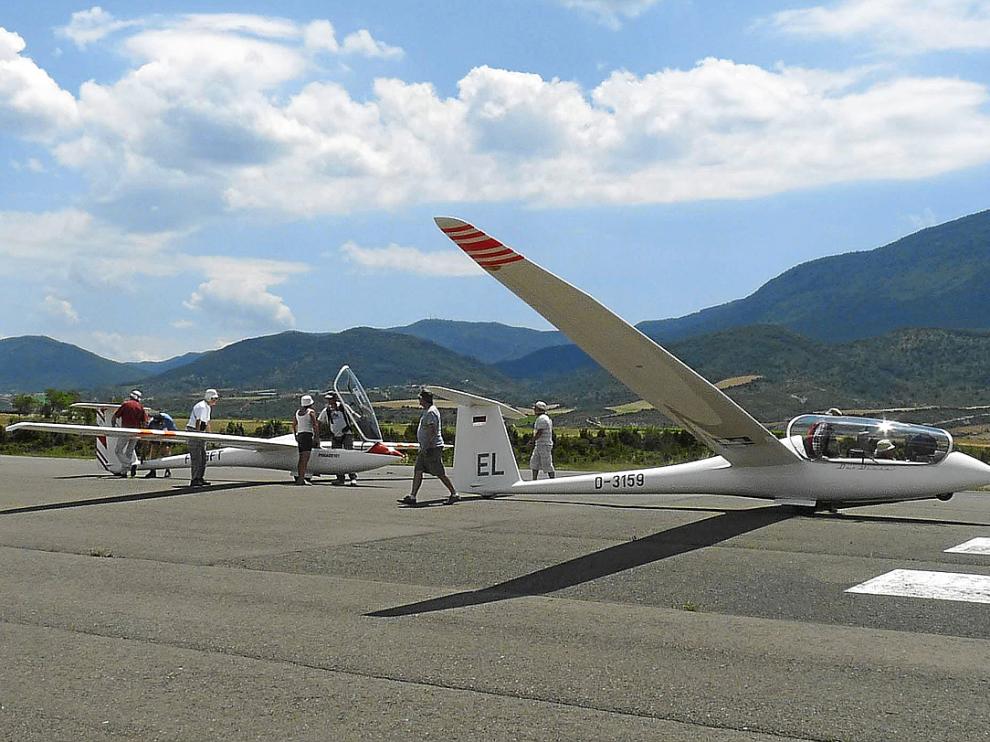 Imagen de archivo del aeródromo de Santa Cilia.
