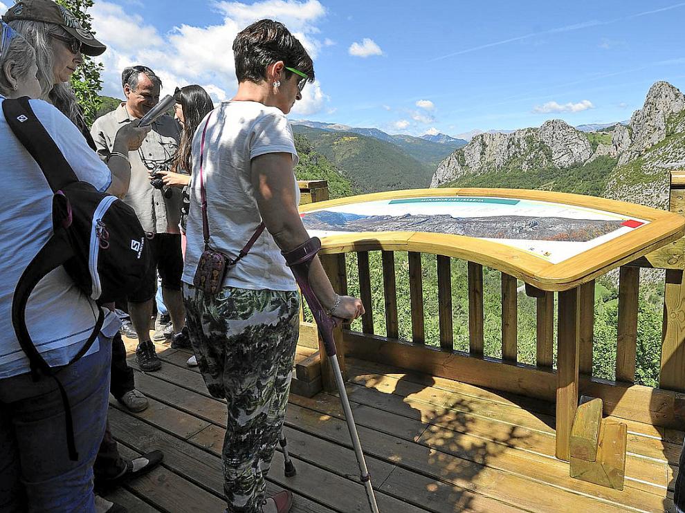 Los paneles de interpretación son de fácil lectura, con lenguaje braille y en altorrelieve.