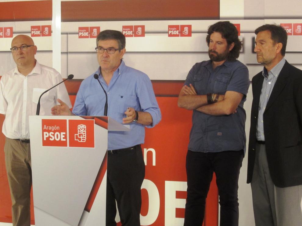Vicente Guillen en una rueda de prensa este miércoles