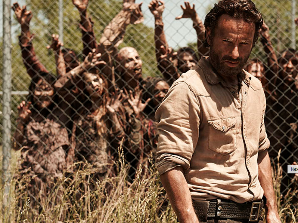 Imagen de la cuarta temporada de 'The Walking Dead'