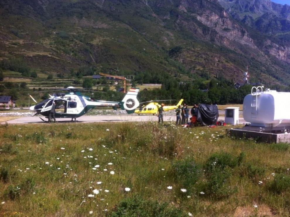 Diecisiete rescates en el Pirineo el fin de semana