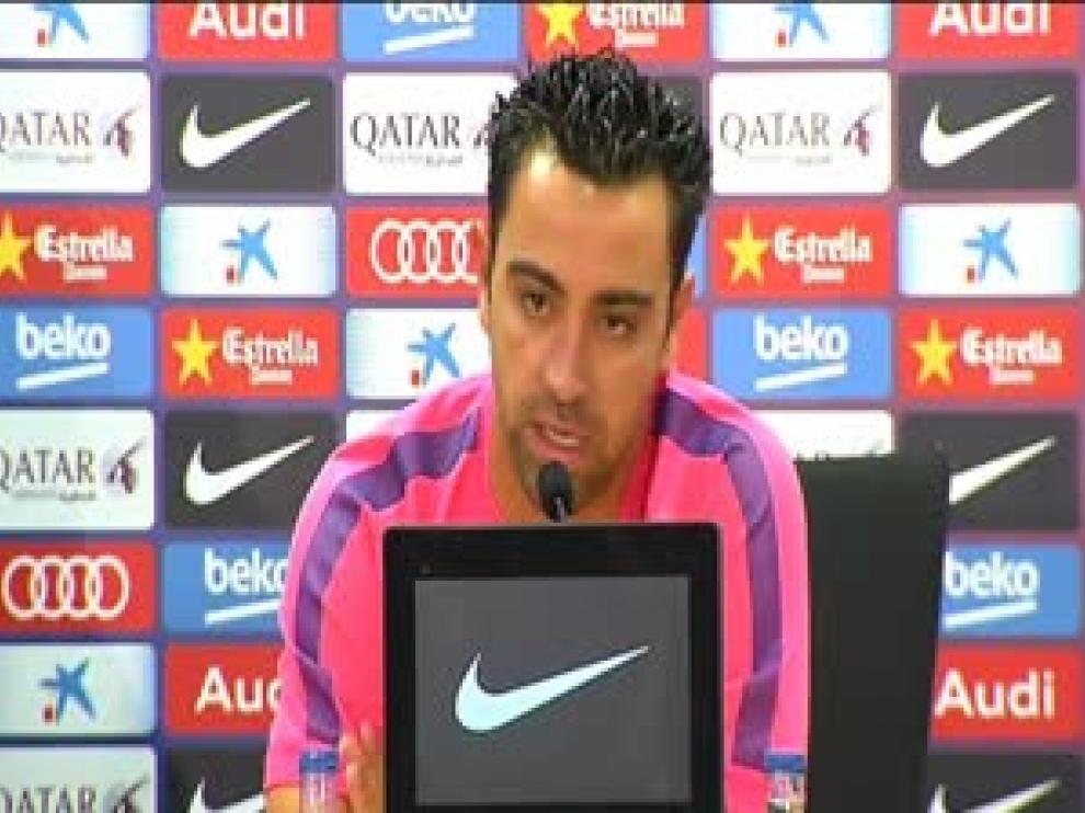 El excapitán del Barcelona Xavi Hernández, en una imagen de archivo.
