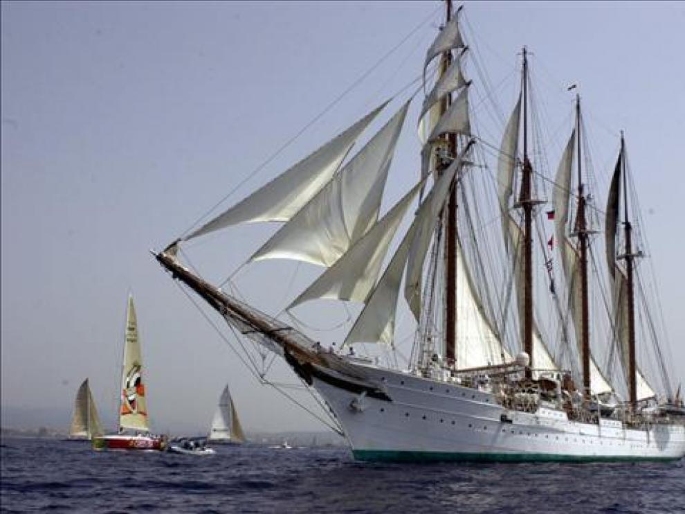 El buque Juan Sebastián Elcano en una imagen de archivo