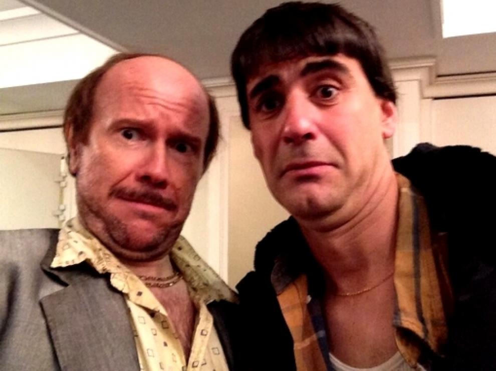 Jesulín, junto a Santiago Segura, en 'Torrente 5'
