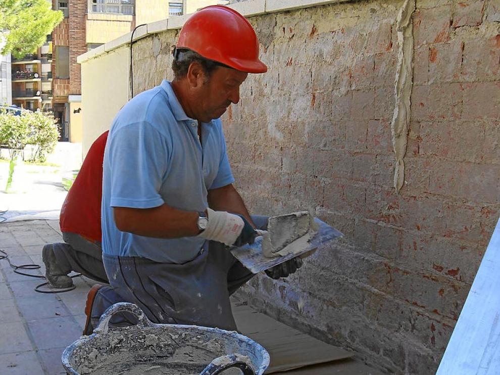 Un trabajador, en una imagen de archivo