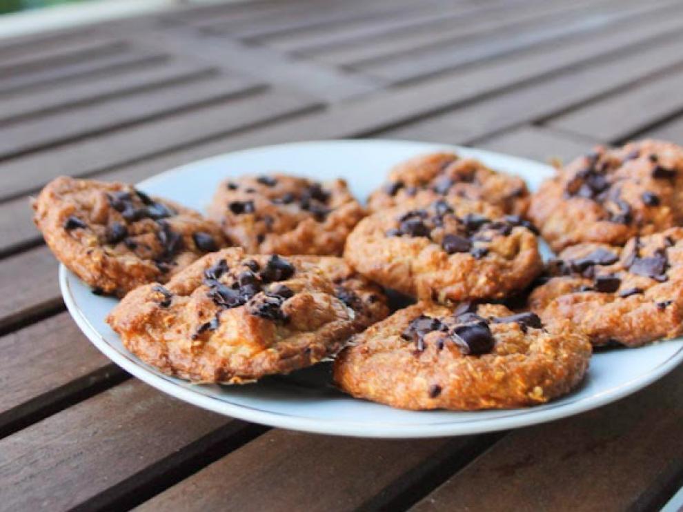 Galletas con pepitas de chocolate