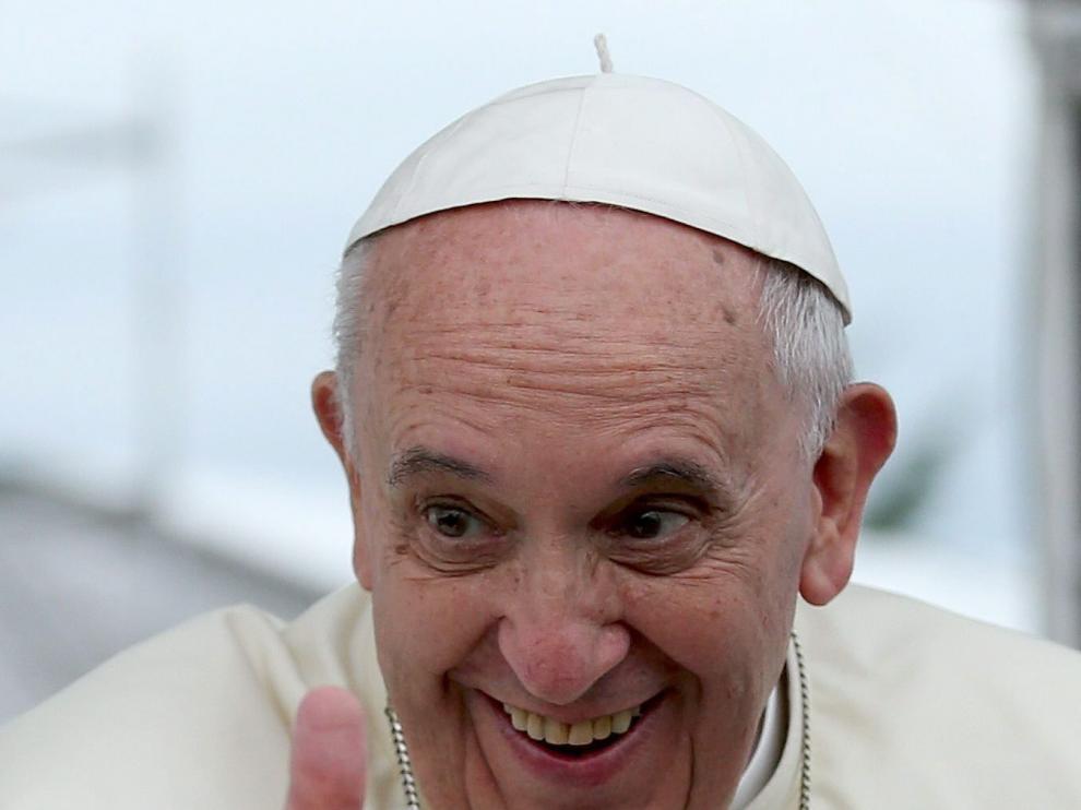 El papa Francisco este domingo
