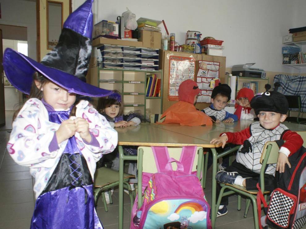 Aula del CEIP Tierrantona en La Fueva