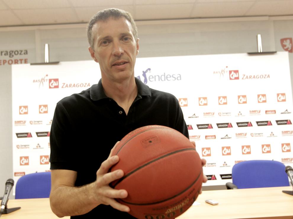 Ruiz Lorente, durante su presentación