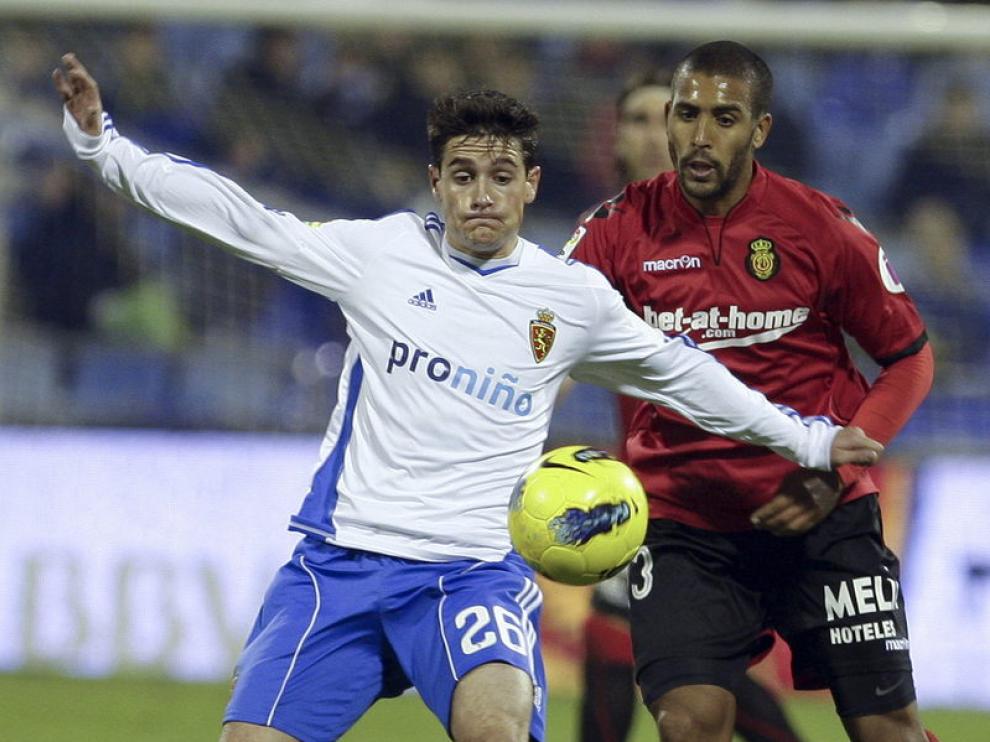 El delantero aragonés, Jorge Ortí.
