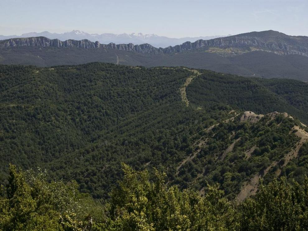 Sierra Santo Domingo, próximo Paisaje Protegido de Aragón