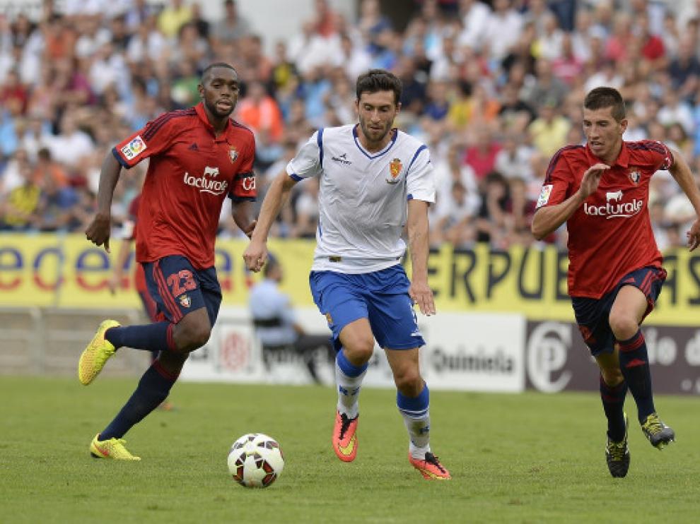 El partido de la primera vuelta entre el Real Zaragoza y el Osasuna