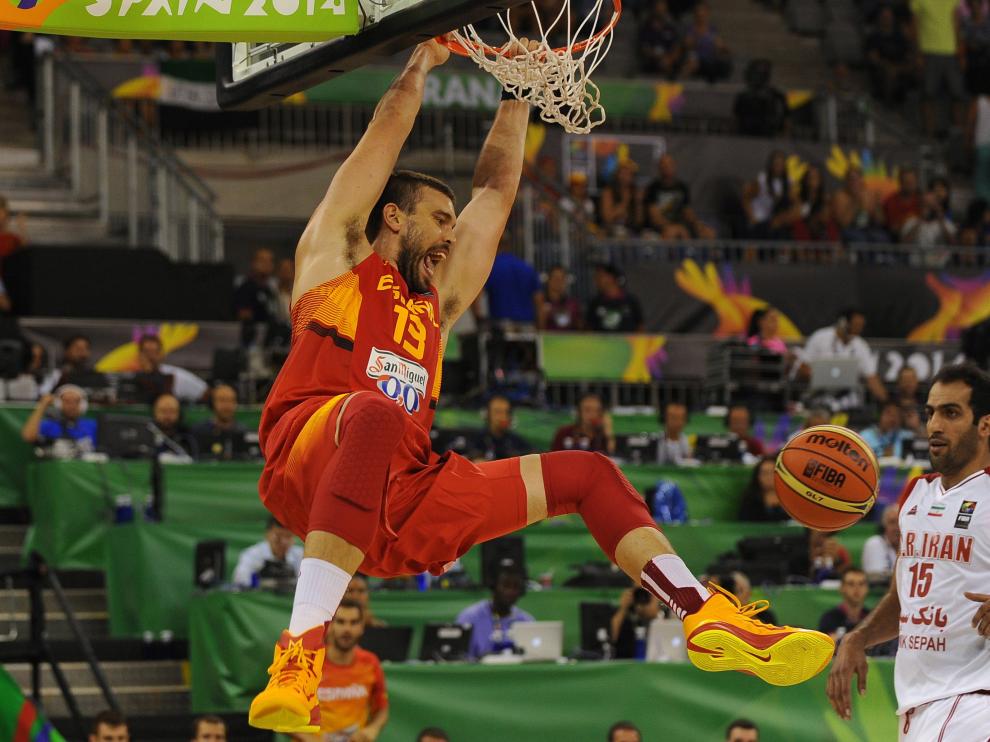 Marc Gasol, durante uno de los encuentros.