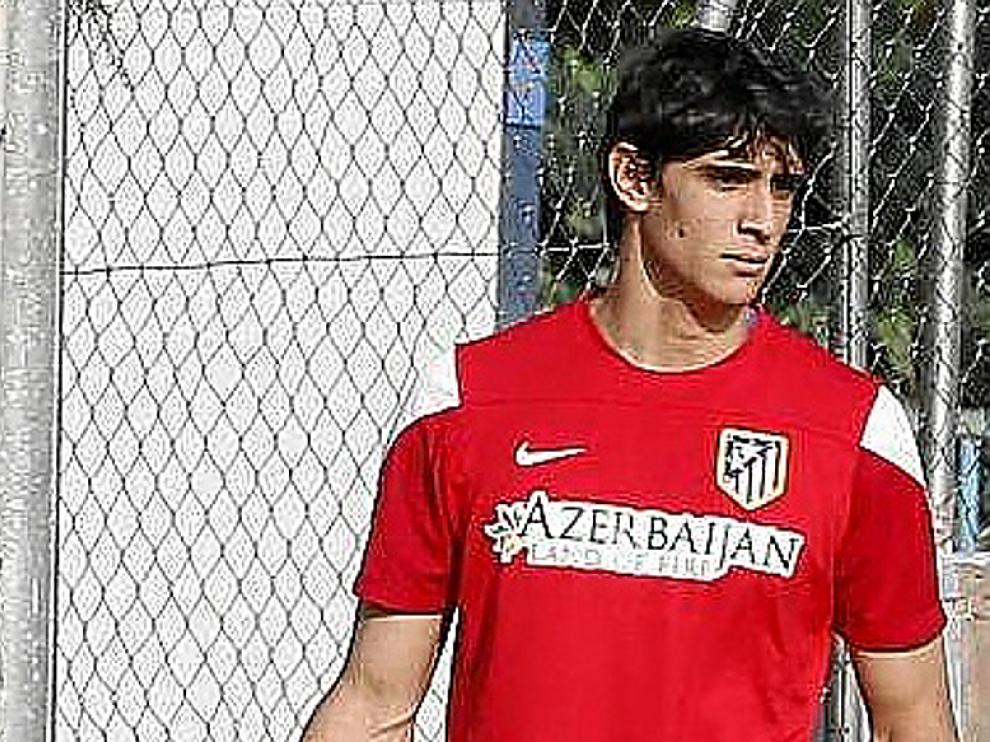 Bono, en un entrenamiento del Atlético de Madrid.
