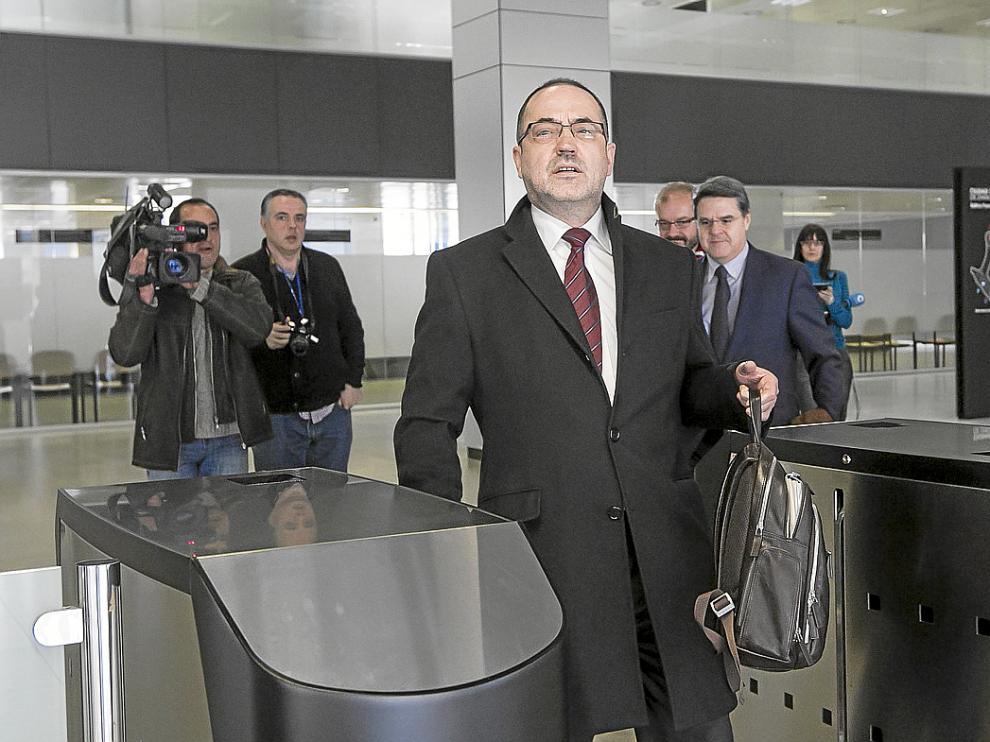 El expresidente del Real Zaragoza, Agapito Iglesias