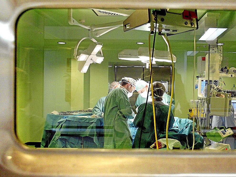 Los quirófanos aragoneses han realizado una cifra récord de trasplantes en 2013