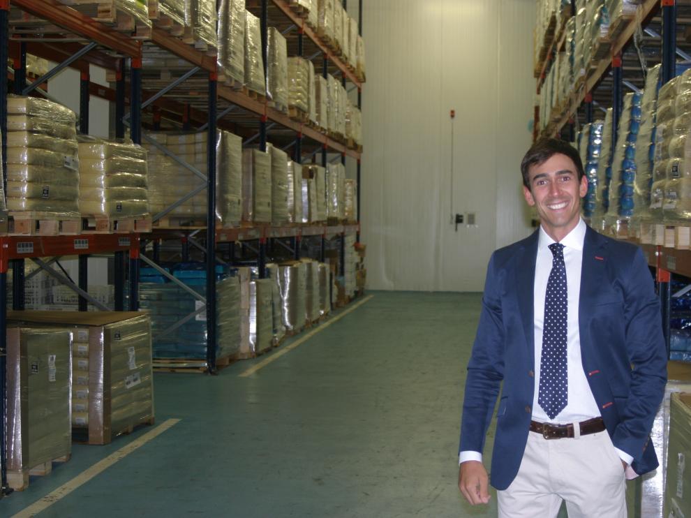 Andrés Maldonado, de Millán Vicente, empresa que exporta quesos a Australia, Japón o Kuwait