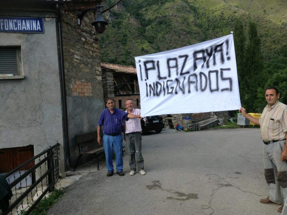 Los vecinos de Fonchanina reclaman una plaza del S. XXI