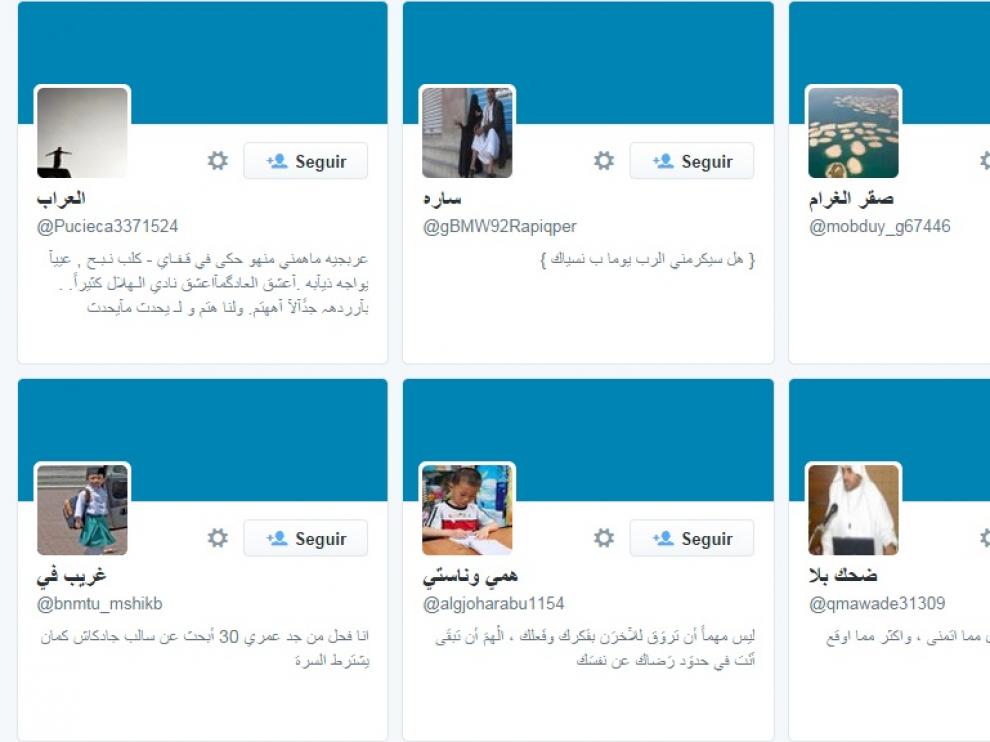Algunos de los 'seguidores' del Presidente del Gobierno