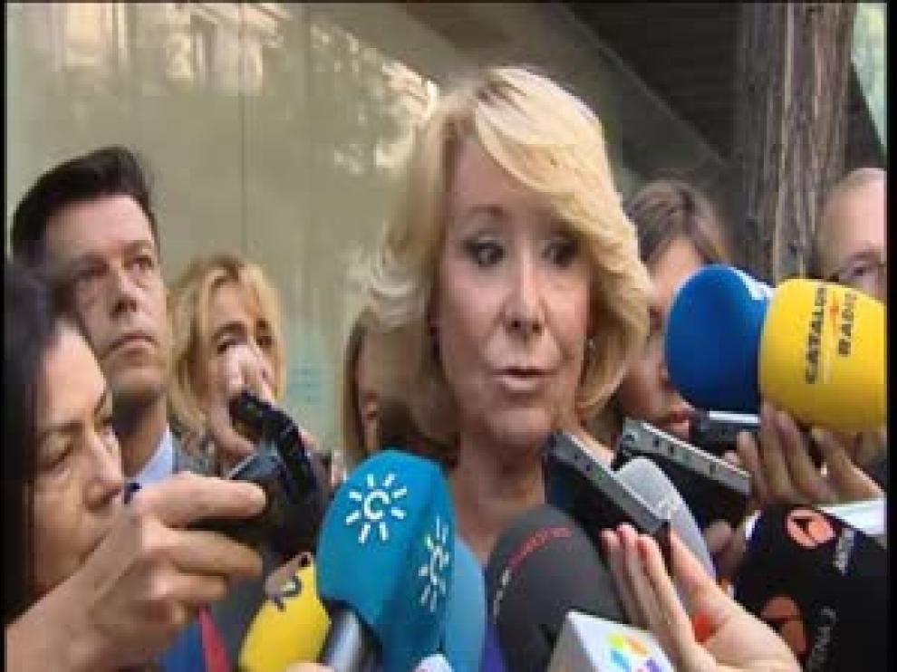 Esperanza Aguirre en imagen de archivo