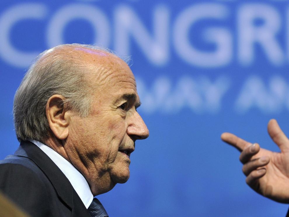 Blatter, presidente de la FIFA