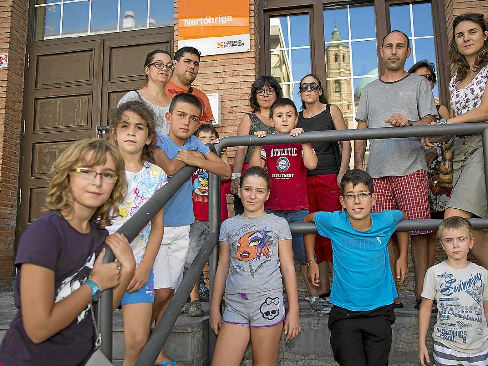 Las familias denuncian desde hace semanas la lentitud de los trabajos. Lamentablemente, así era.