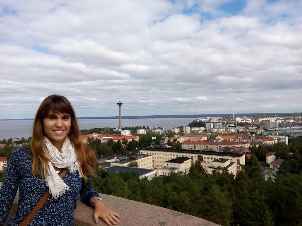 Raquel en Tampere este mes
