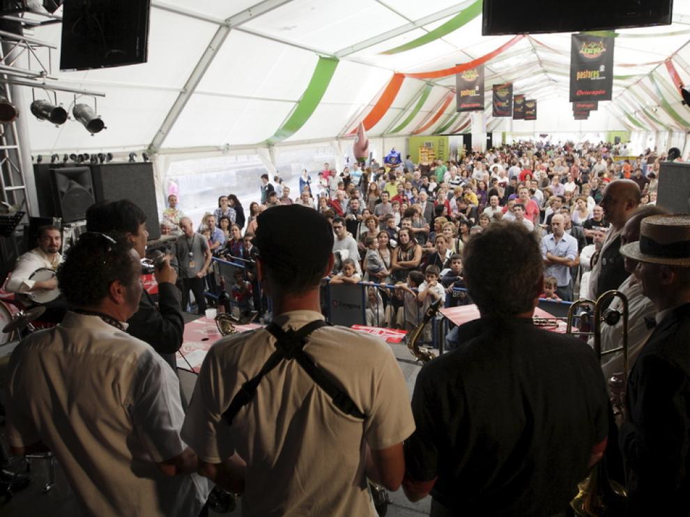 La carpa del Ternasco de Aragón