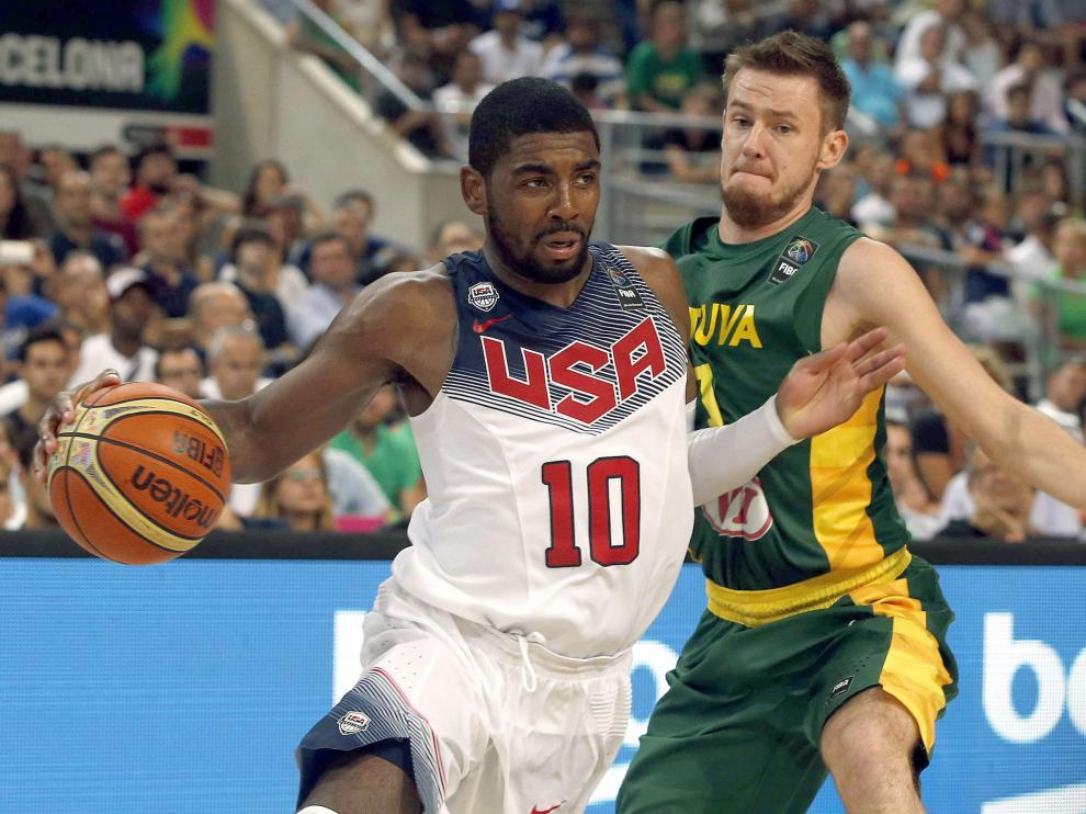 Irving, máximo anotador del choque