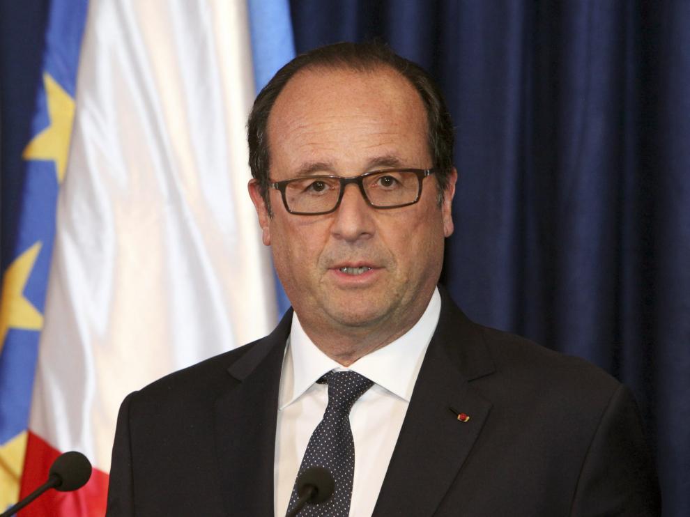 El presidente francés, François Hollande