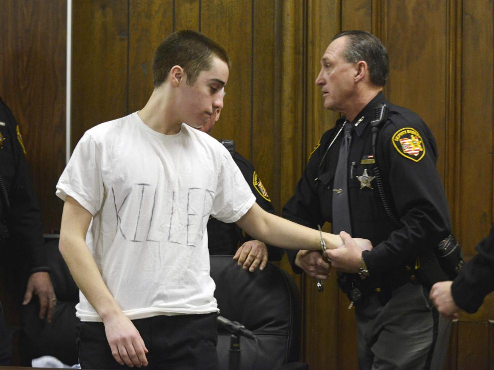TJ Lane en una imagen de un juicio