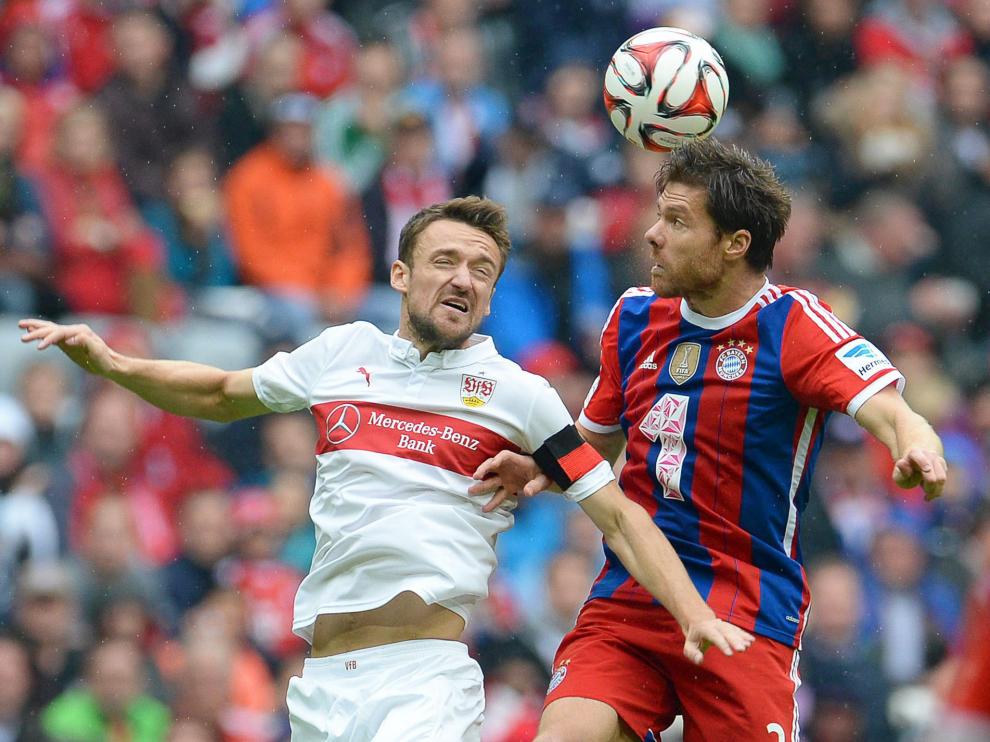 En la victoria del Bayern, Xabi Alonso volvió a tener una presencia importante.