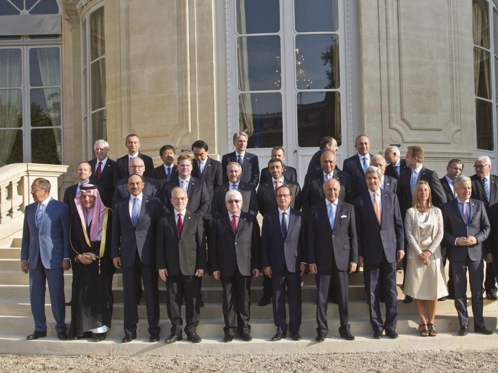 Conferencia sobre la paz en París.