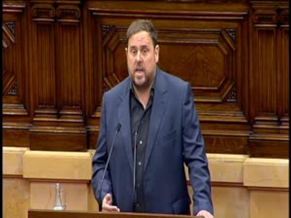 Oriol Junqueras, líder de ERC