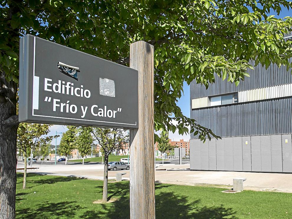 Districlima invirtió 17 millones en la planta de climatización de la Expo, levantada en el meandro de Ranillas.