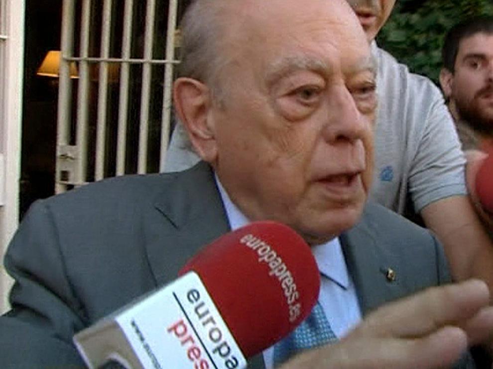 El expresidente catalán Jordi Pujol