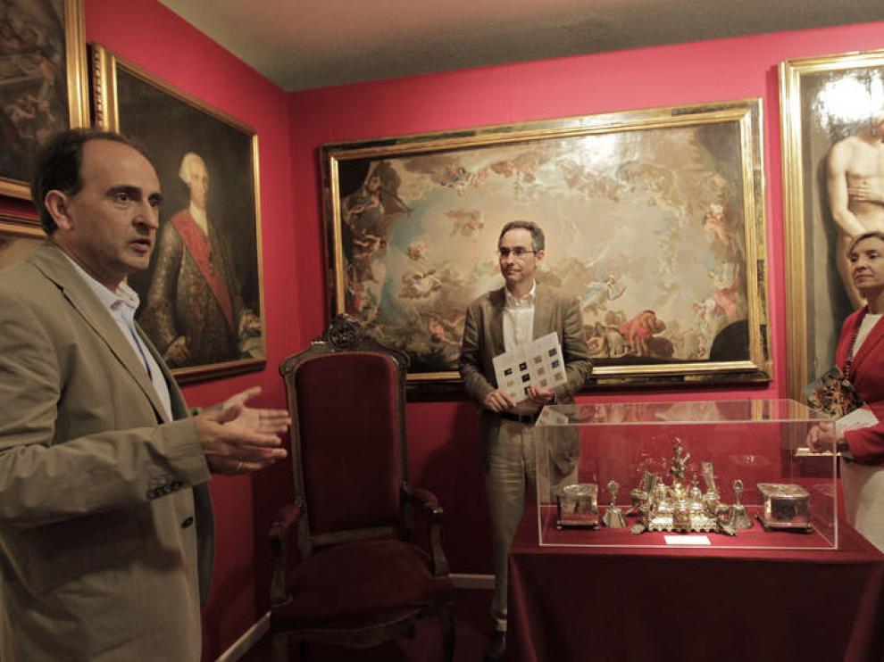 Obras de una exposición anterior de 'Pasión por Aragón'
