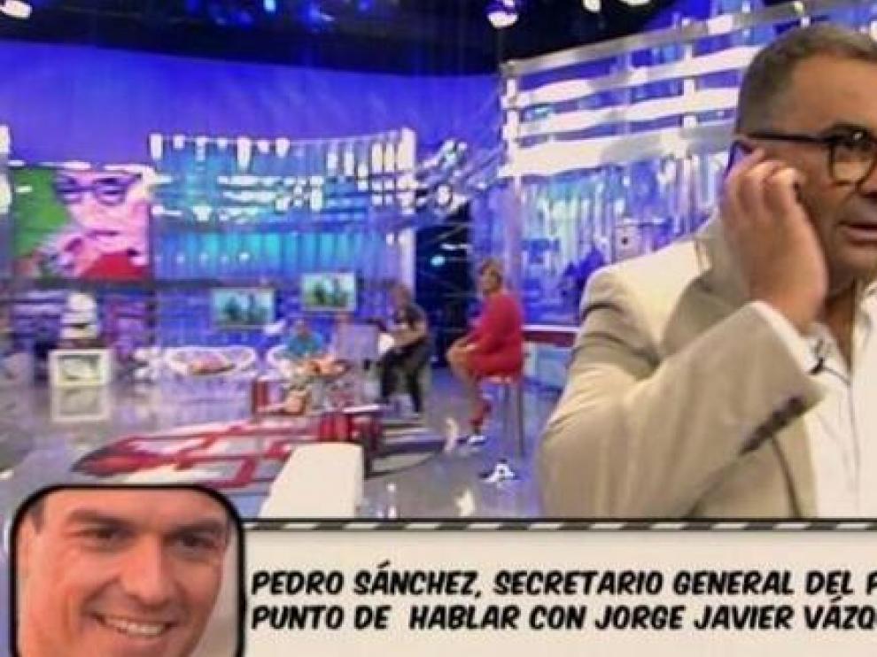 Jorge Javier Vázquez, en 'Sálvame'