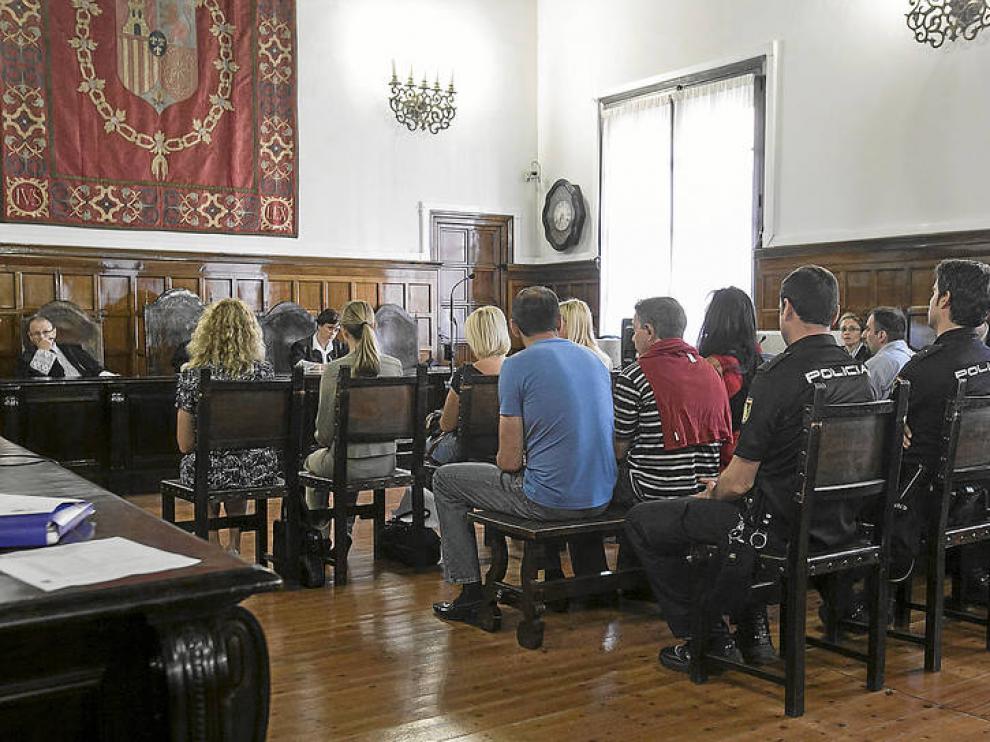 Imagen de un juicio en el TSJA