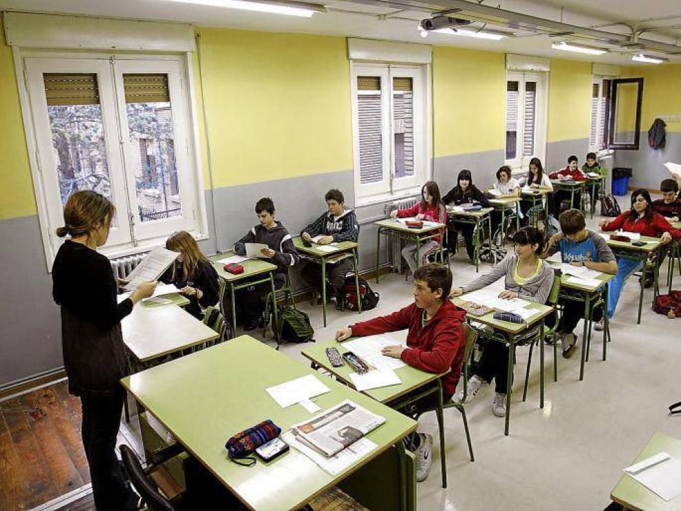 Imagen de archivo de un instituto