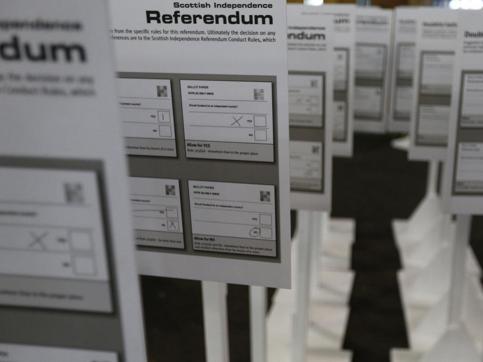 "¿Debería Escocia ser un país independiente?", es la pregunta de la consulta