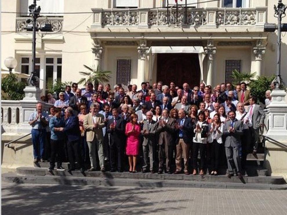 Instituciones y colectivos sociales apoyan la candidatura oscense