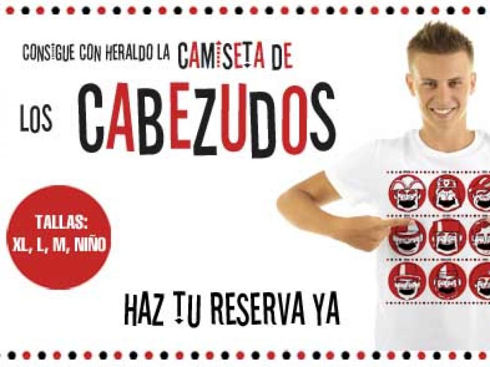 Consigue con HERALDO tu camiseta de los cabezudos paras las fiestas del Pilar