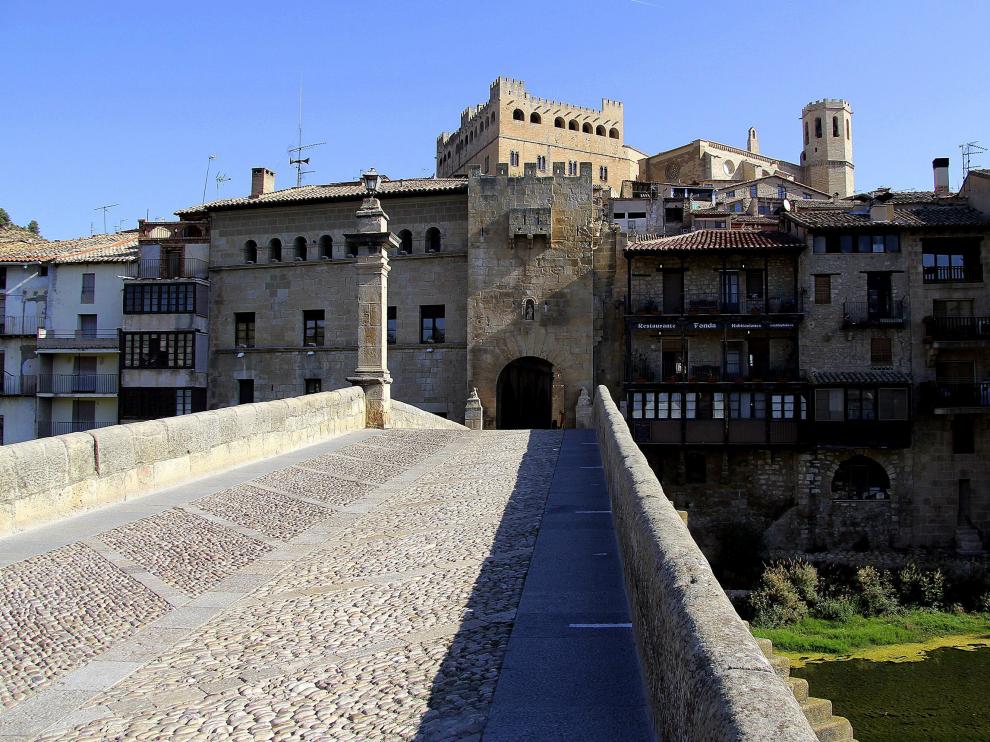 Imagen de Valderrobres, la capital administrativa de la Comarca del Matarraña.