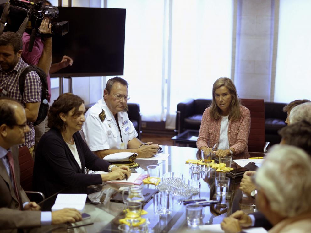Ana Mato se reunió con responsables de Exteriores, Cooperación y Defensa
