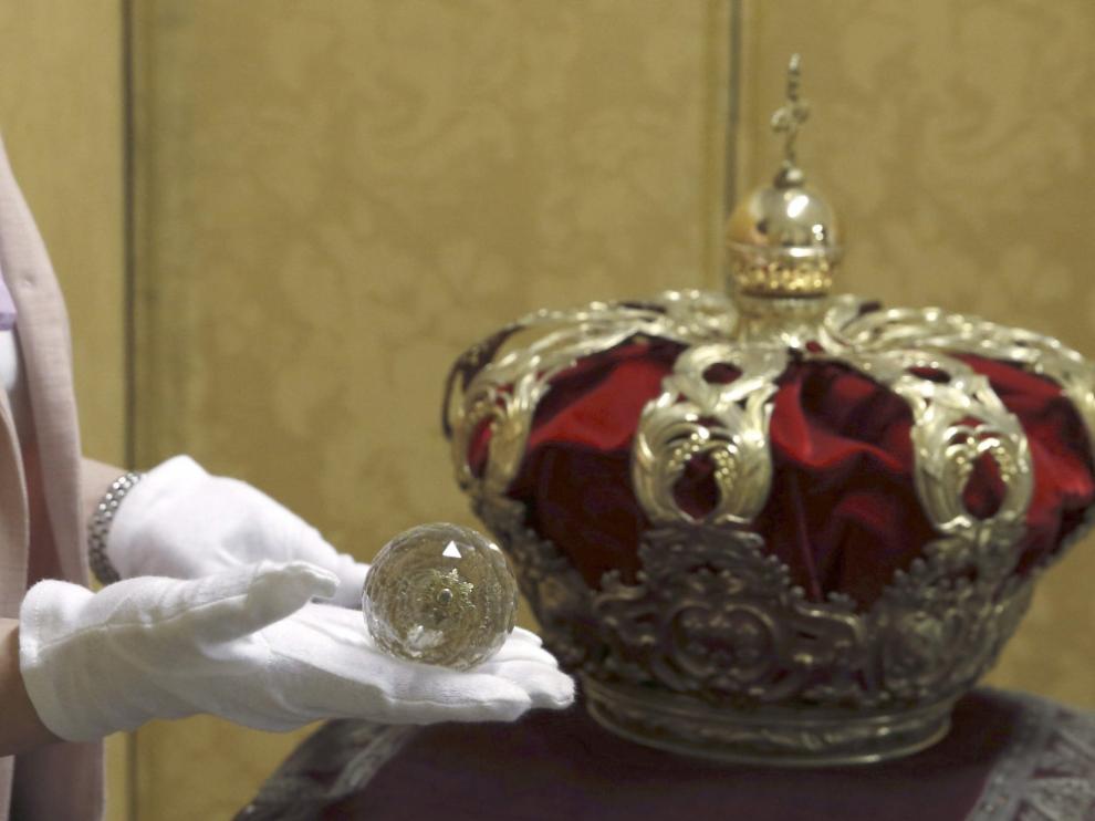 El cetro y la Corona reales