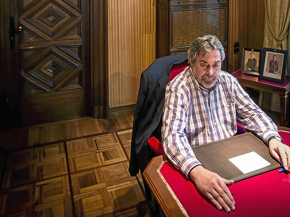 El alcalde Juan Alberto Belloch